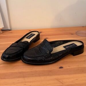 Black JG Hook lofters size 6.5